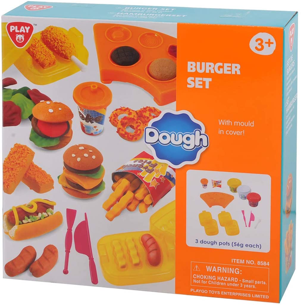 Buy Playgo Gourmet Burger Bundle Pack | Yallatoys.com