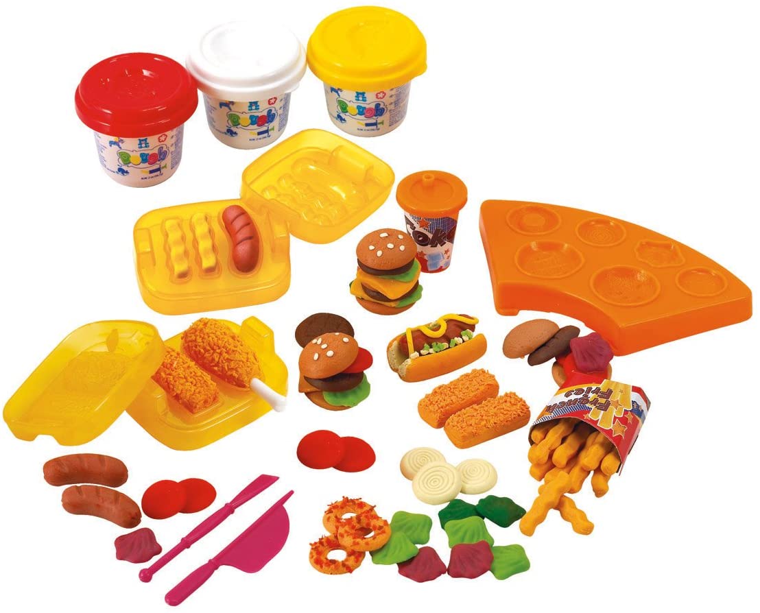 Buy Playgo Burger Set Kitchen Toy | Yallatoys.com