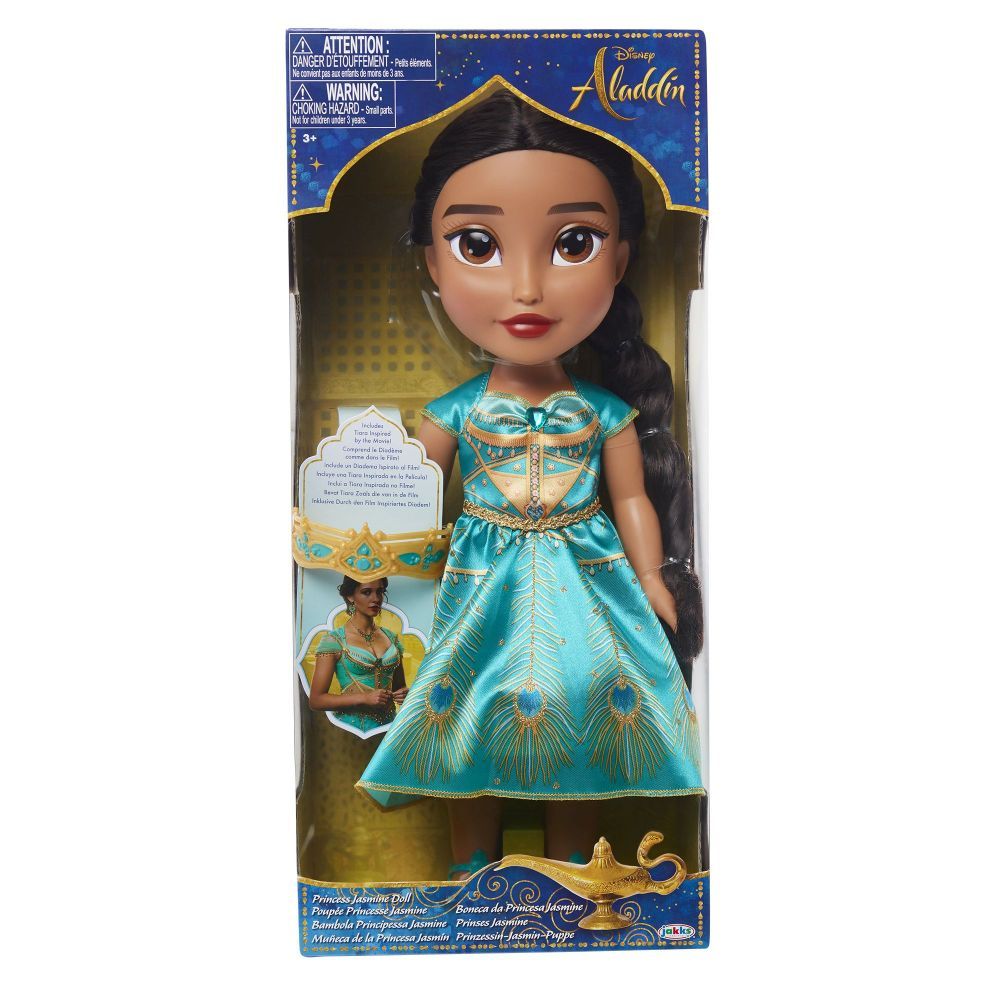 Buy Disney Aladdin Jasmin Doll Tealdress 15inch | Yallatoys.com