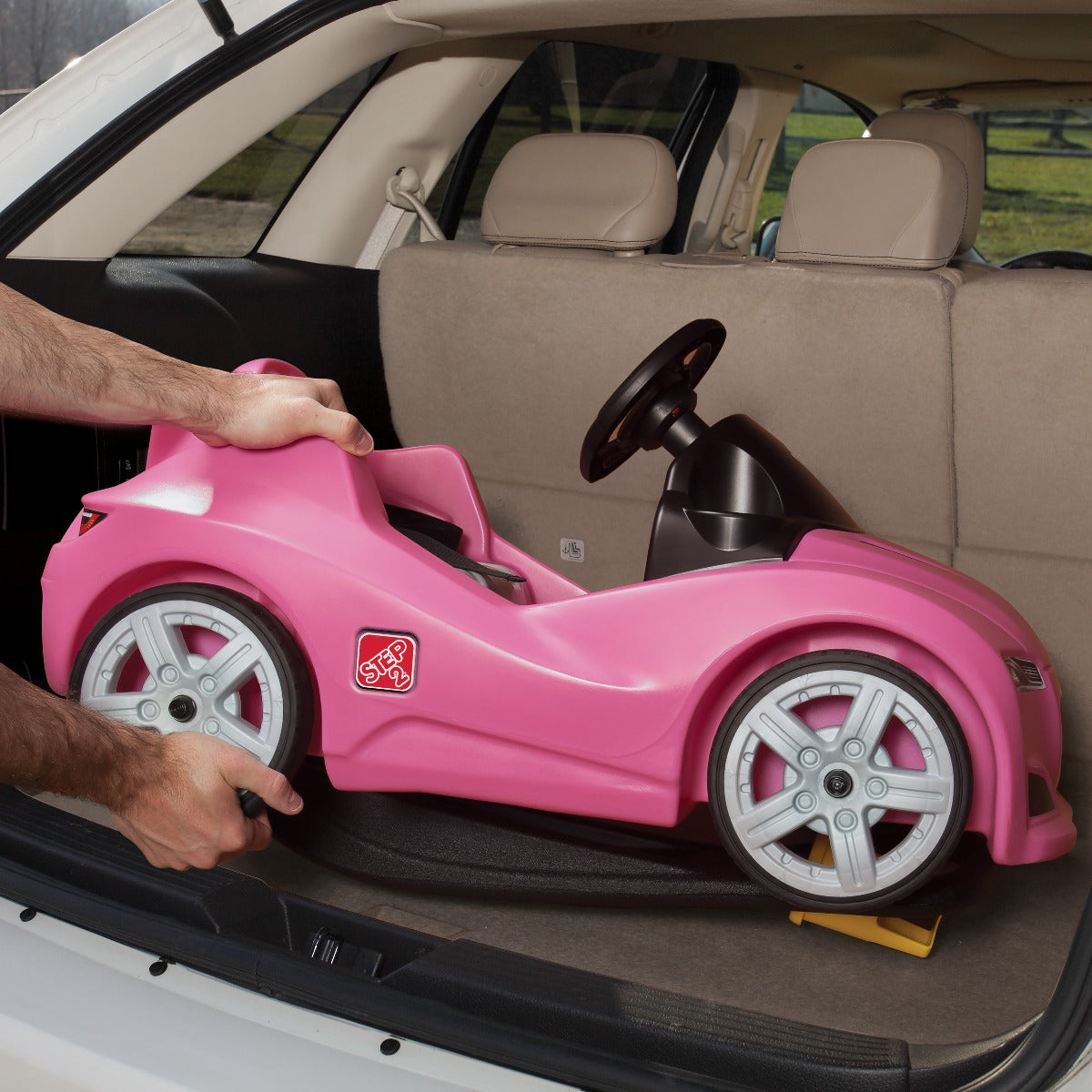 Buy Step2 Whisper Ride Push Car Buggy Pink | Yallatoys.com