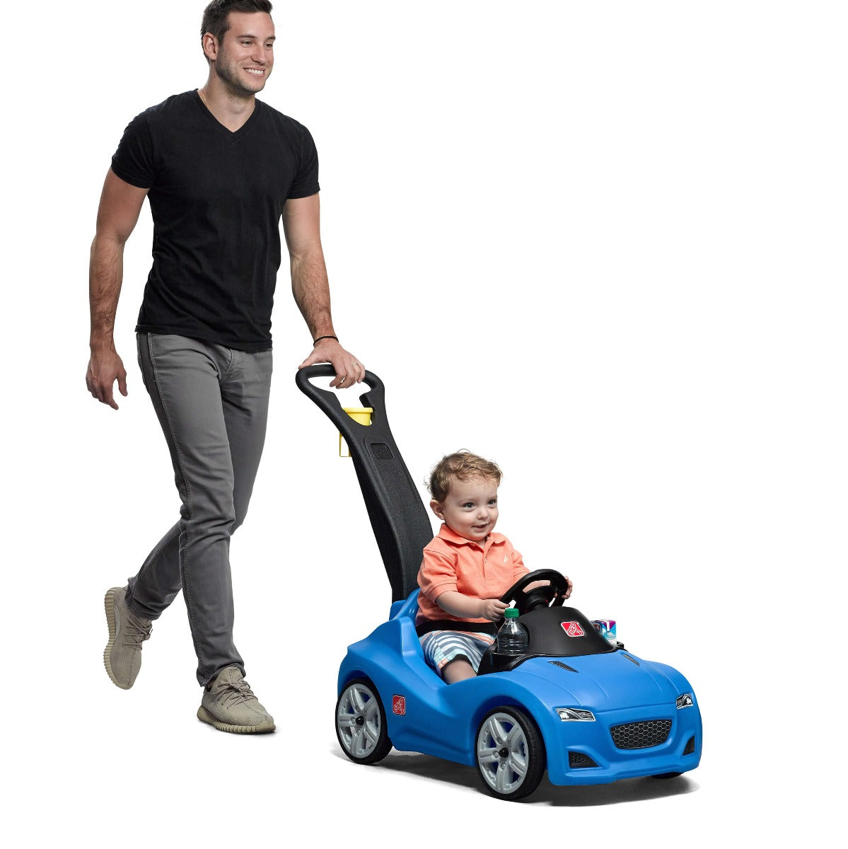 Buy Step2 866999 Push Buggy Whisper Ride Cruiser Blue Ride On | Yallatoys.com