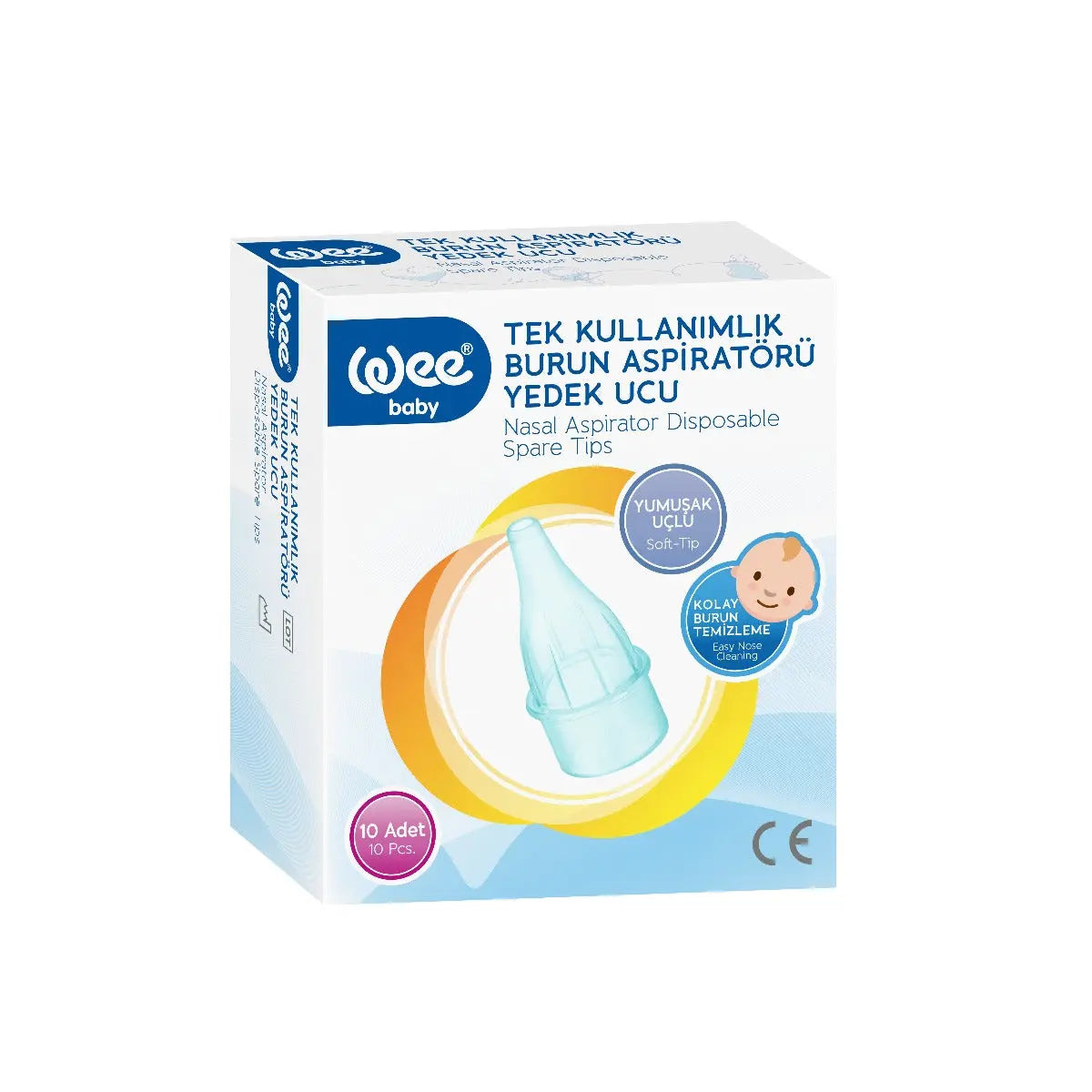 Wee Baby Disposable Nasal Aspirator Spare Tip Yallamomz