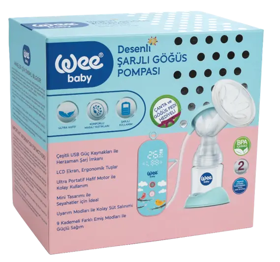 Electrical Charged Patterned Breast Pump Yallamomz Yallatoys