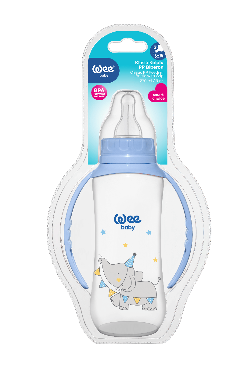 Wee Baby PP Feeding Bottles With Grip 270ml (Sold Separately Subject to Availability) Yallamomz Yallatoys