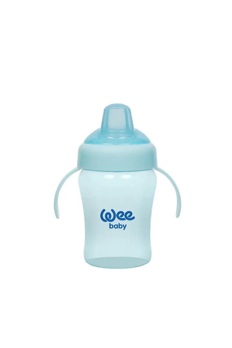 Colorful Non Spill Cup With Grip 240 Ml Yallamomz Yallatoys