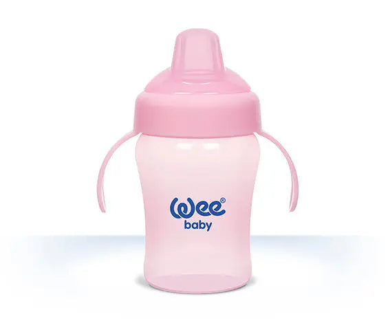 Colorful Non Spill Cup With Grip 240 Ml Yallamomz Yallatoys
