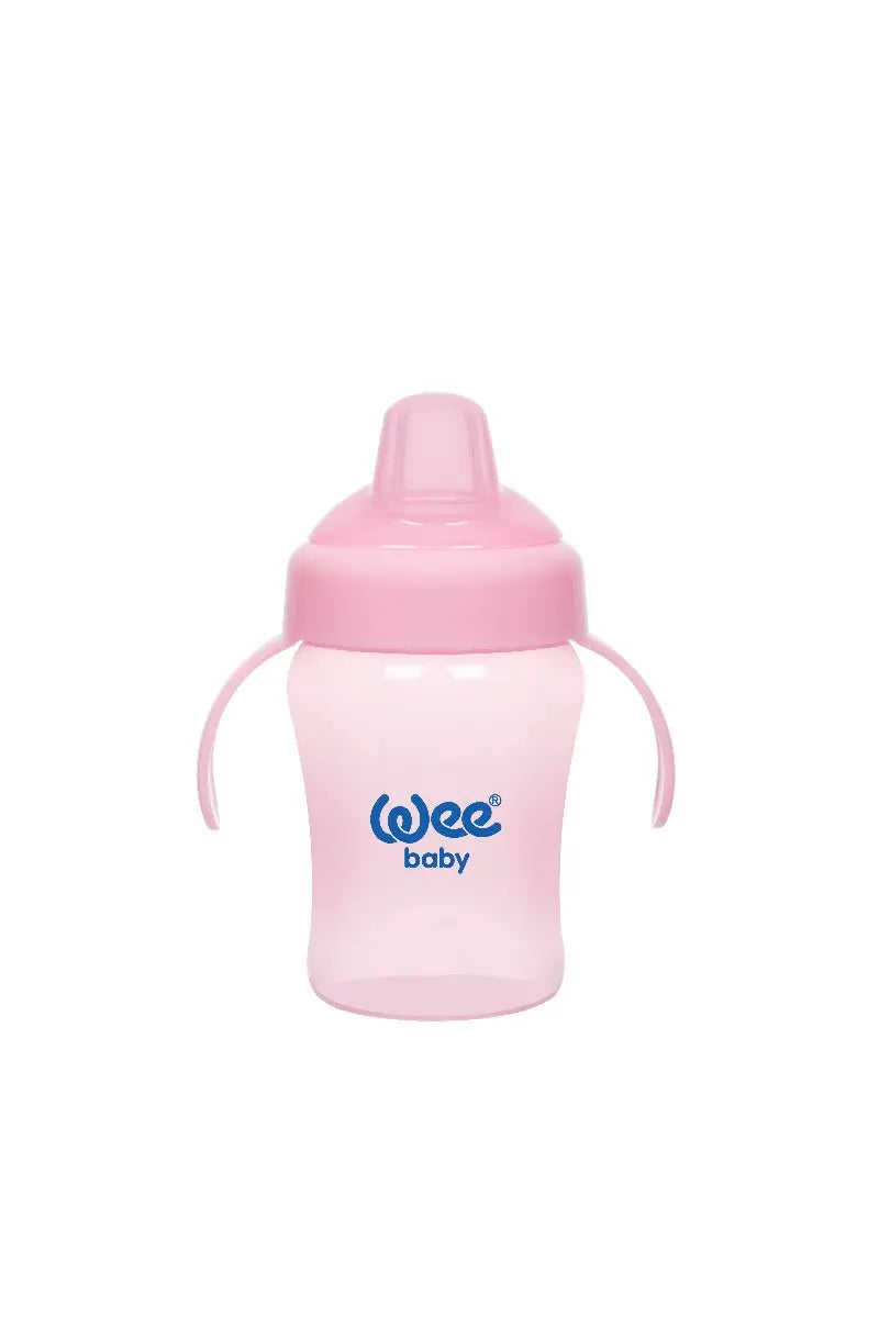 Colorful Non Spill Cup With Grip 240 Ml Yallamomz Yallatoys