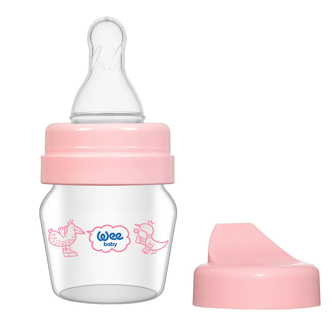 Wee Baby Mini Glass Sippy Bottle Set 30ml Wee Baby Yallatoys