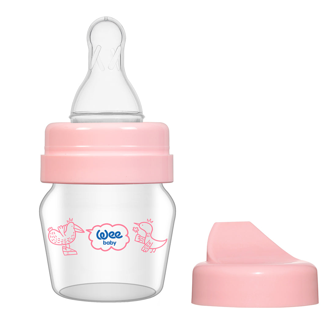 Buy Wee Baby Mini Glass Sippy Bottle Set 30ml | Yallatoys.com