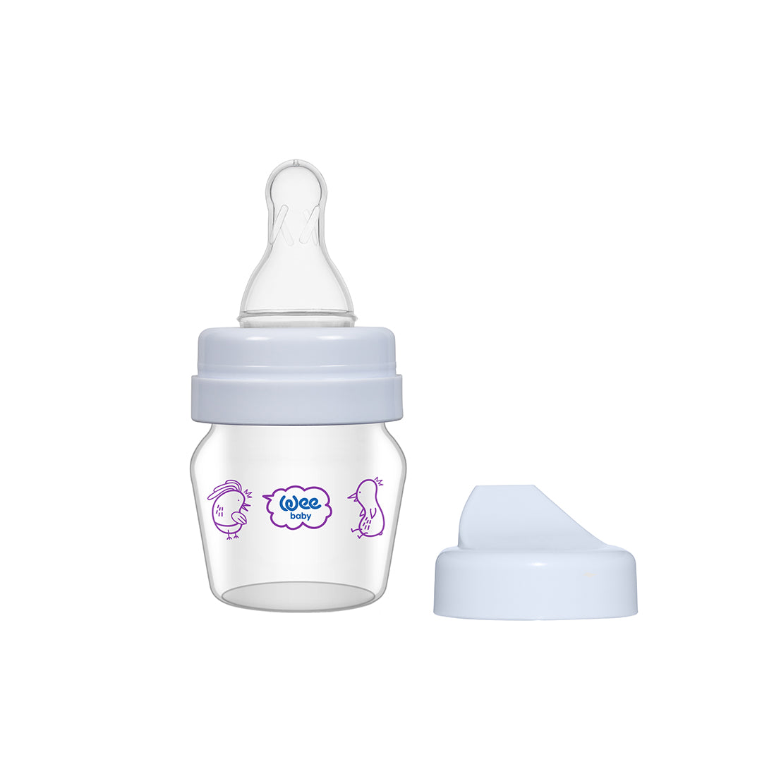 Buy Wee Baby Mini Glass Sippy Bottle Set 30ml | Yallatoys.com