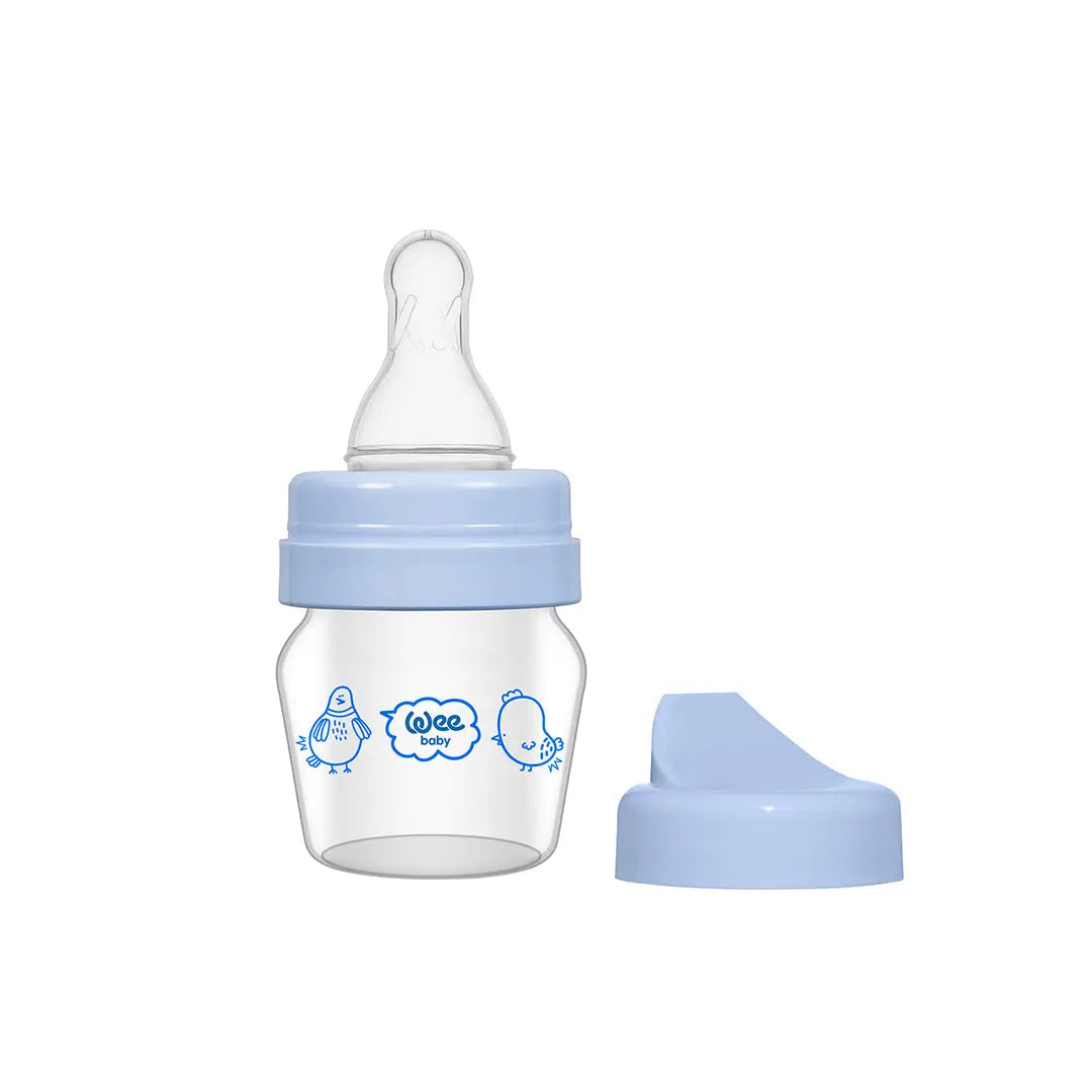 Wee Baby Mini Glass Sippy Bottle Set 30ml Wee Baby Yallatoys