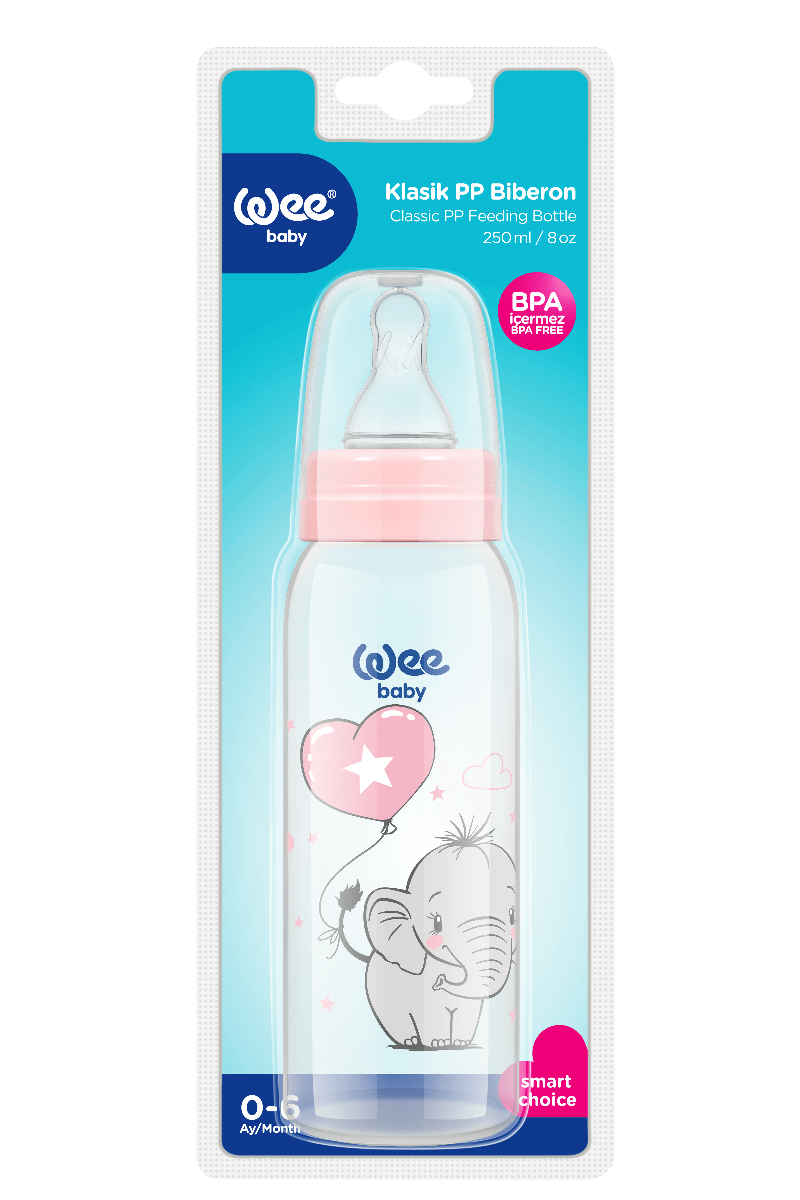Wee Baby Classic Pp Feeding Bottle 250ml (Sold Separately Subject to Availability) Yallamomz Yallatoys