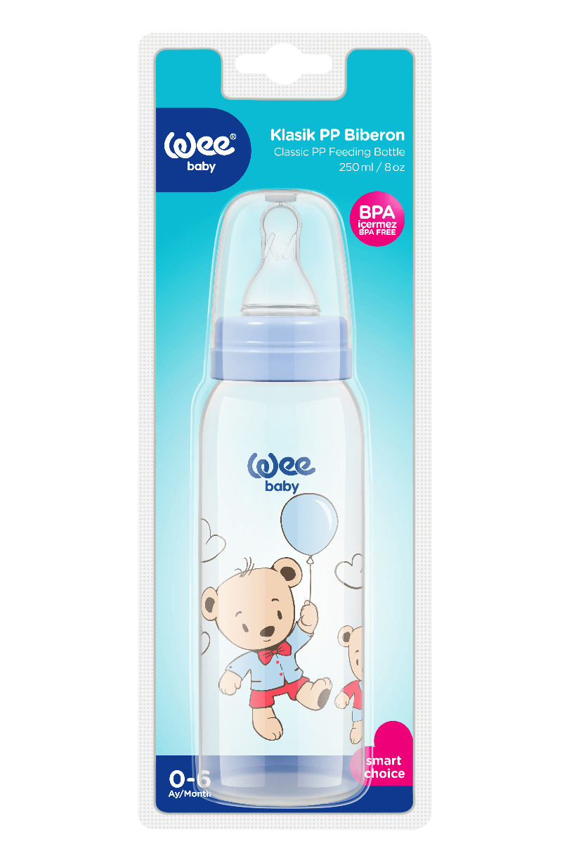 Wee Baby Classic Pp Feeding Bottle 250ml (Sold Separately Subject to Availability) Yallamomz Yallatoys