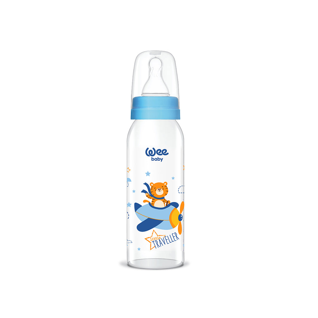 Buy Wee Baby Glass Feeding Bottle 250ml Sold Separately Subject to Availability) | Yallatoys.com