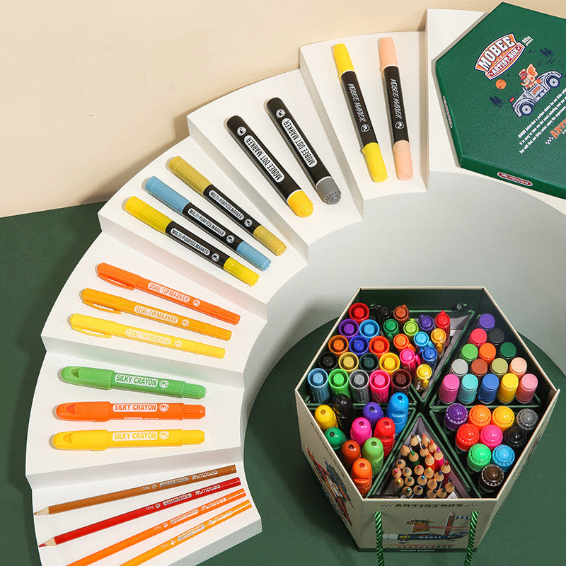 86 Piece Deluxe Art Case