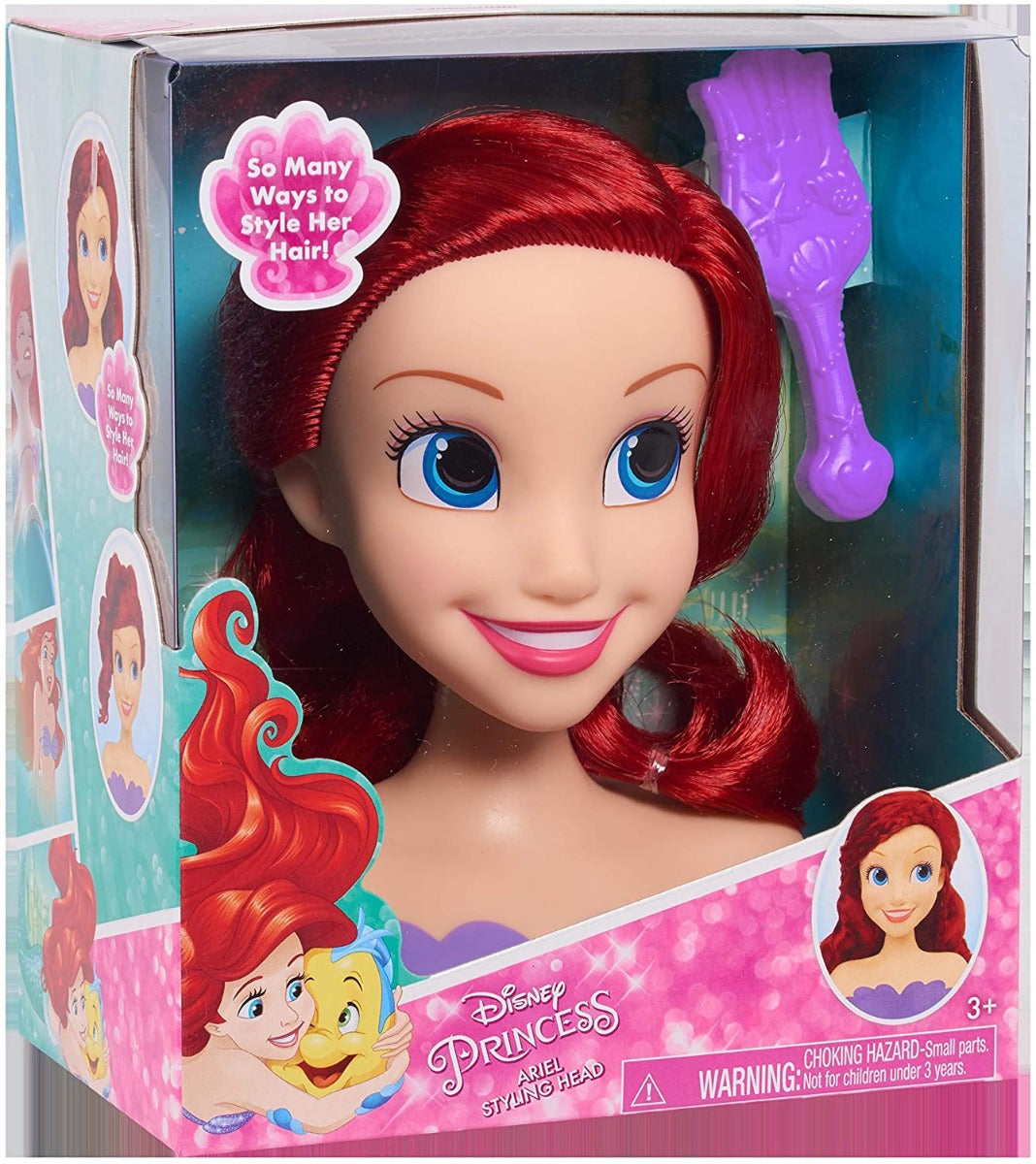 Buy Disney Princess Basic Ariel Styling Head | Yallatoys.com