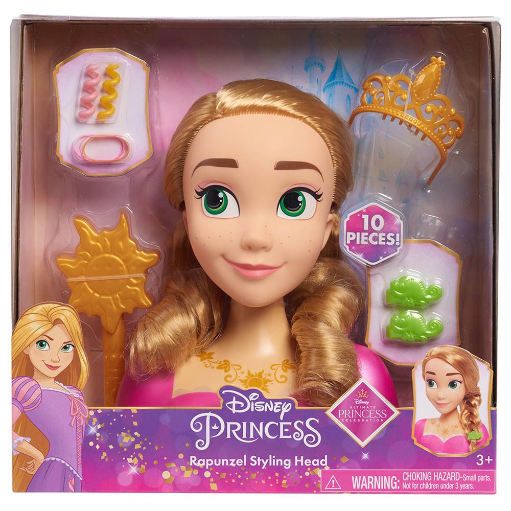 Buy Disney Princess Basic Rapunzel Styling Head | Yallatoys.com