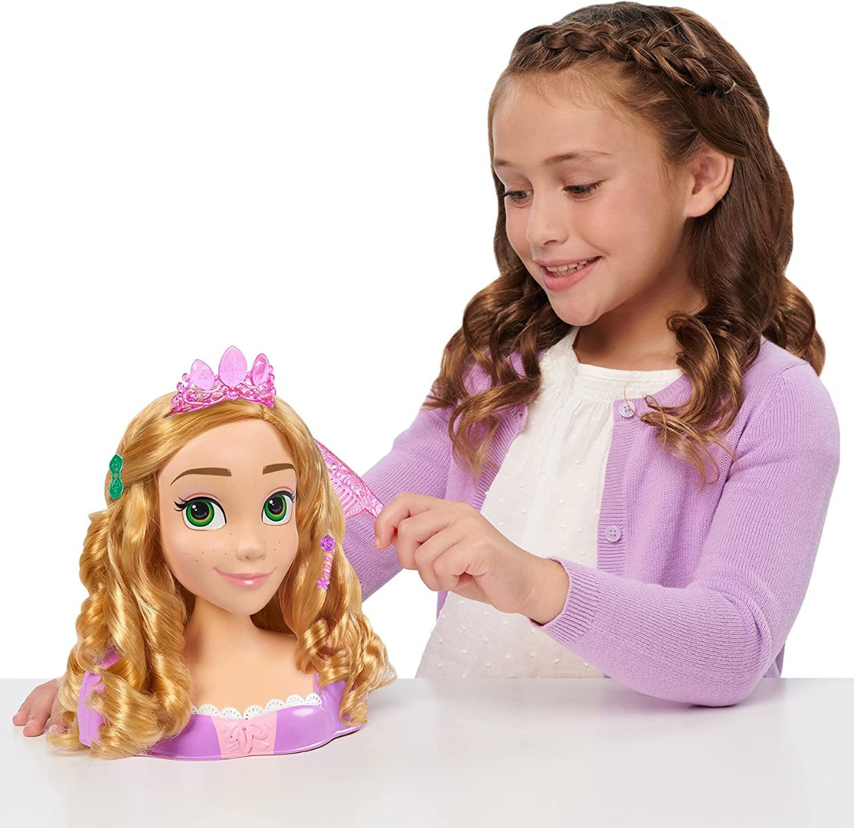 Buy Disney Princess Basic Rapunzel Styling Head | Yallatoys.com