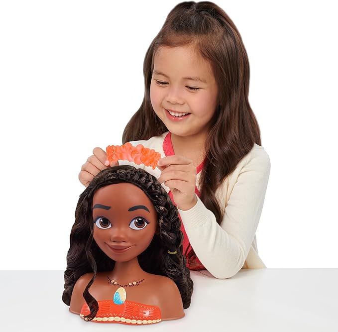 Buy Disney princess basic moana 2 styling head | Yallatoys.com