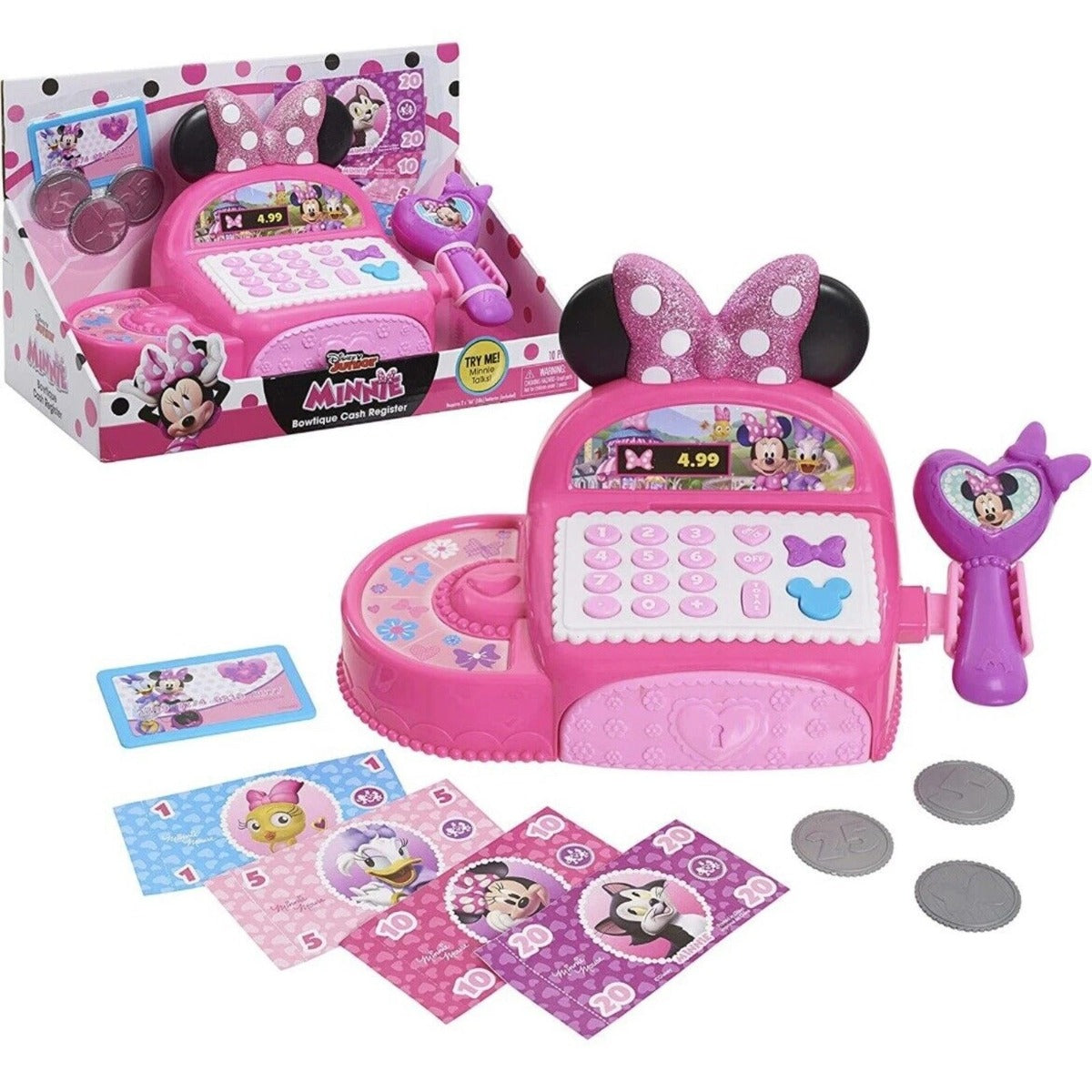 Buy Disney minnie mouse bowtique cash register | Yallatoys.com