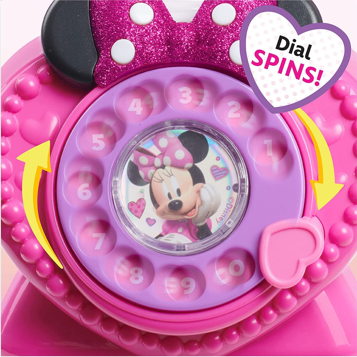Buy Disney Minnie Mouse Ring Me Rotary Phone | Yallatoys.com