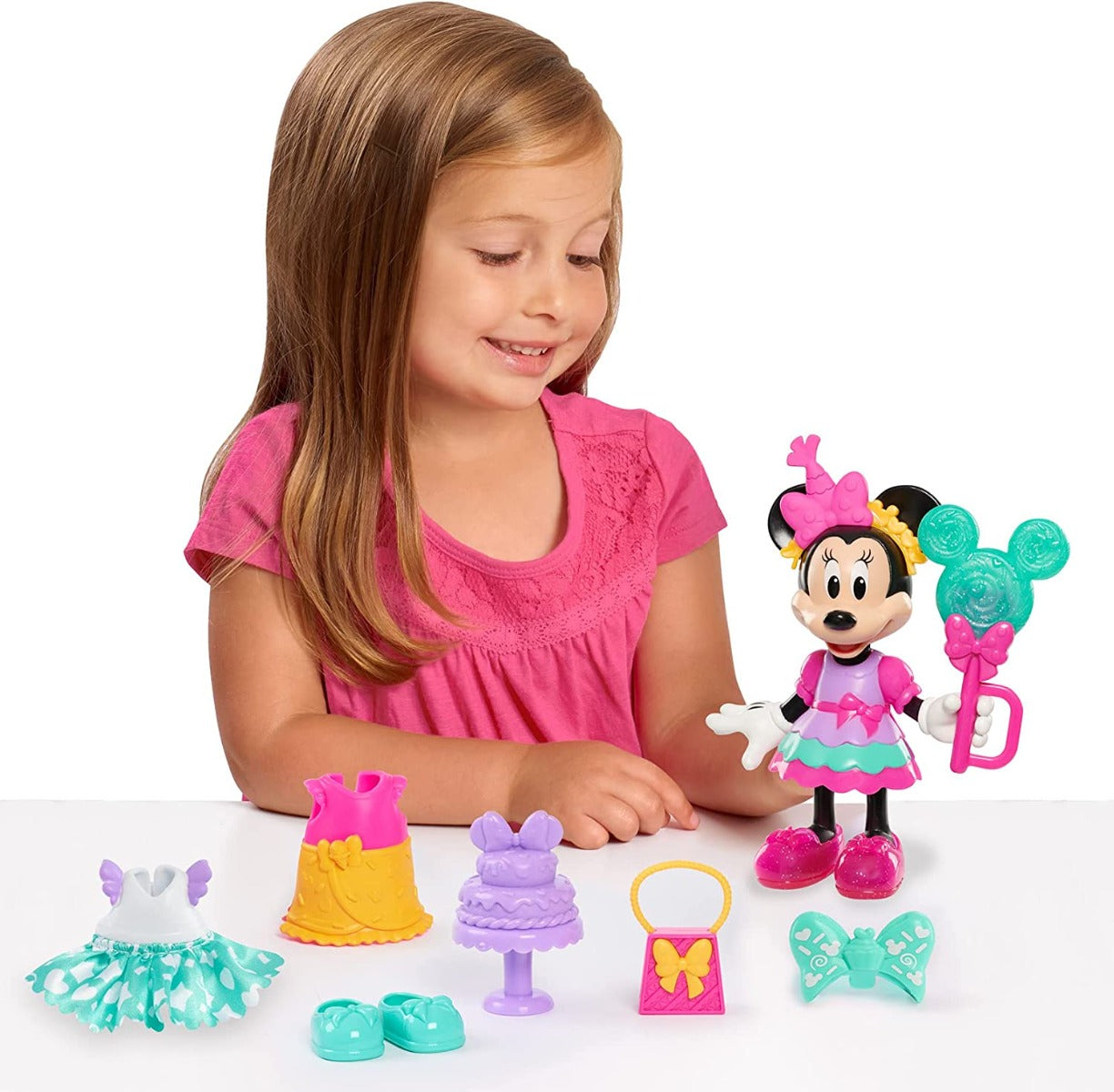 Buy Disney Minnie Mouse Fabulous Fashion Doll with Accessories (Sold Separately Subject to Availability) | Yallatoys.com