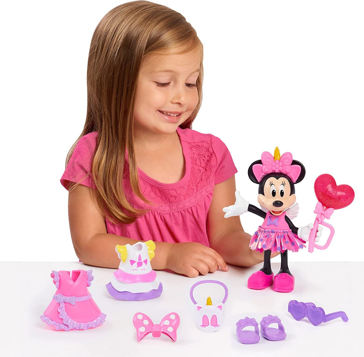 Buy Disney Minnie Mouse Fabulous Fashion Doll with Accessories (Sold Separately Subject to Availability) | Yallatoys.com