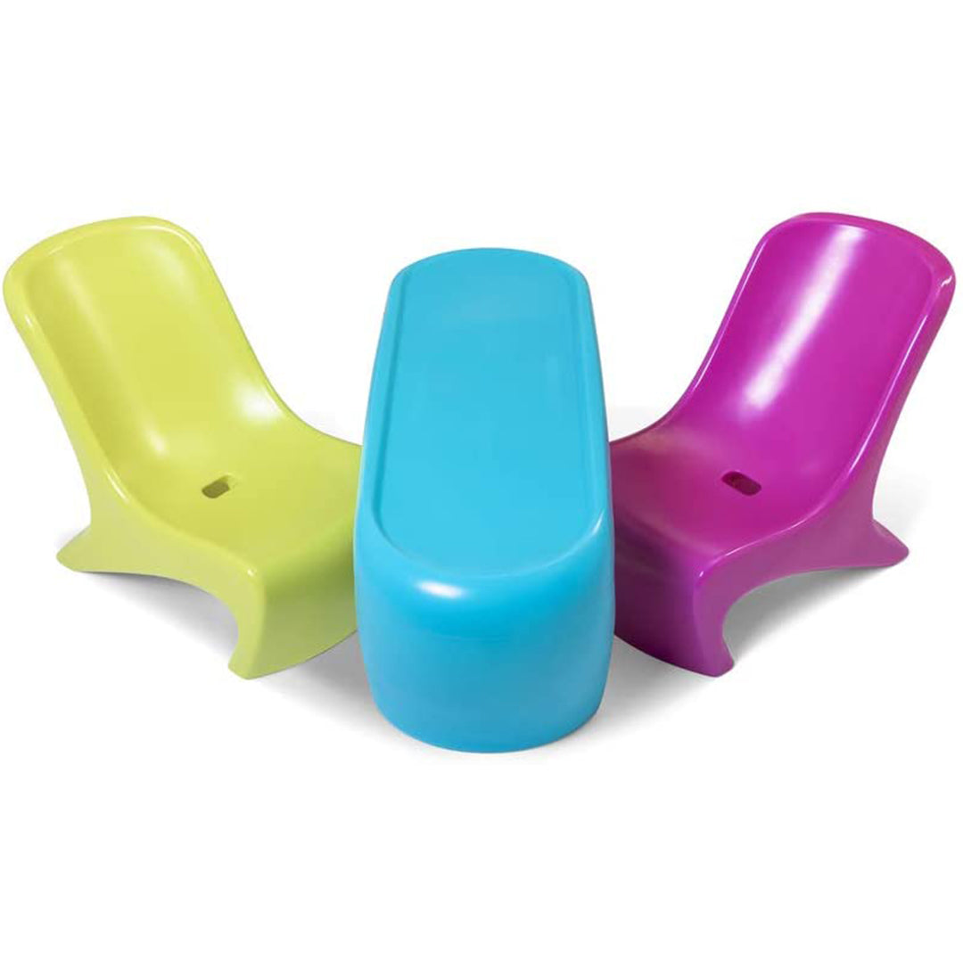 Buy Step2 Junior Chic 3 Piece Furniture Set Childrens Plastic Table and Chair Set | Yallatoys.com