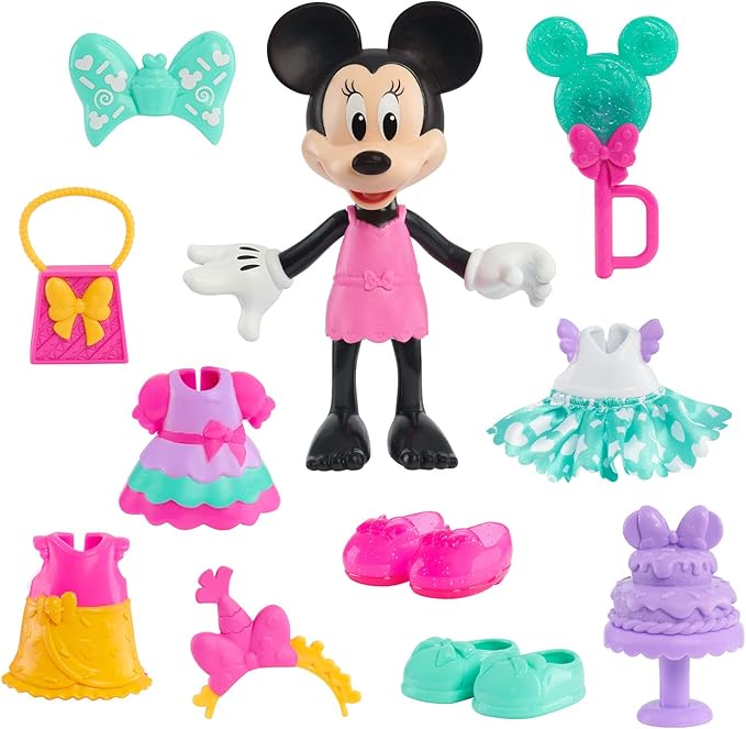 Buy Disney minnie mouse fabulous fashion doll sweet party | Yallatoys.com