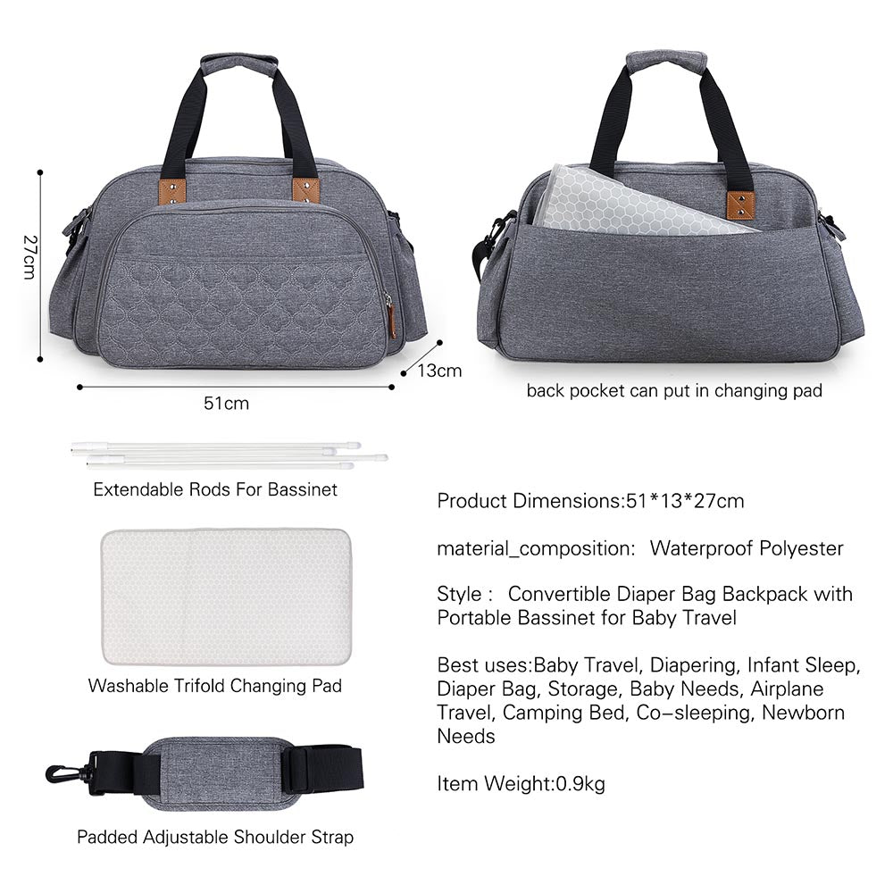 Little Story  Bed In A Bag Quilted Grey Little Story Yallatoys
