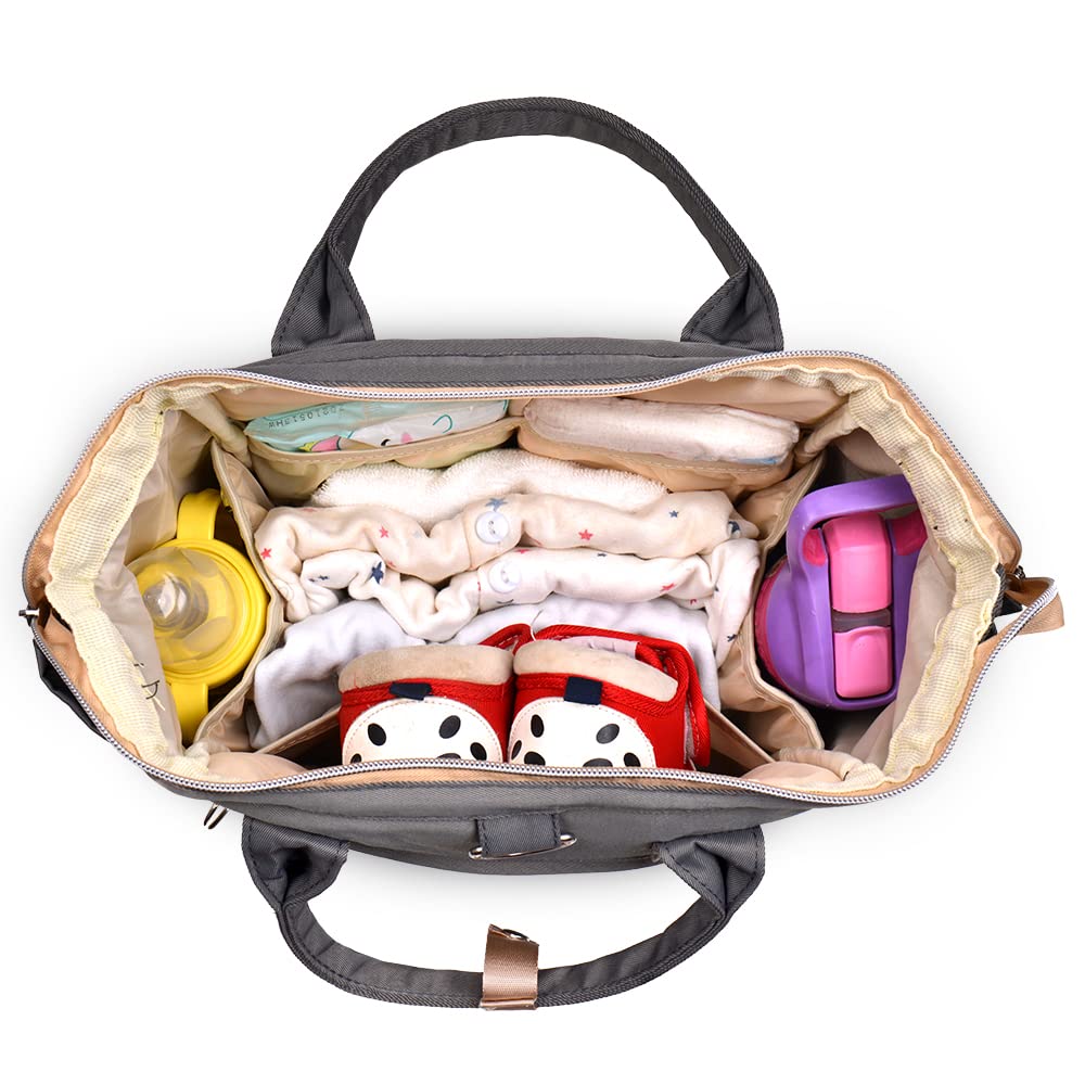 Little Story  Ace Diaper Bag Grey Little Story Yallatoys