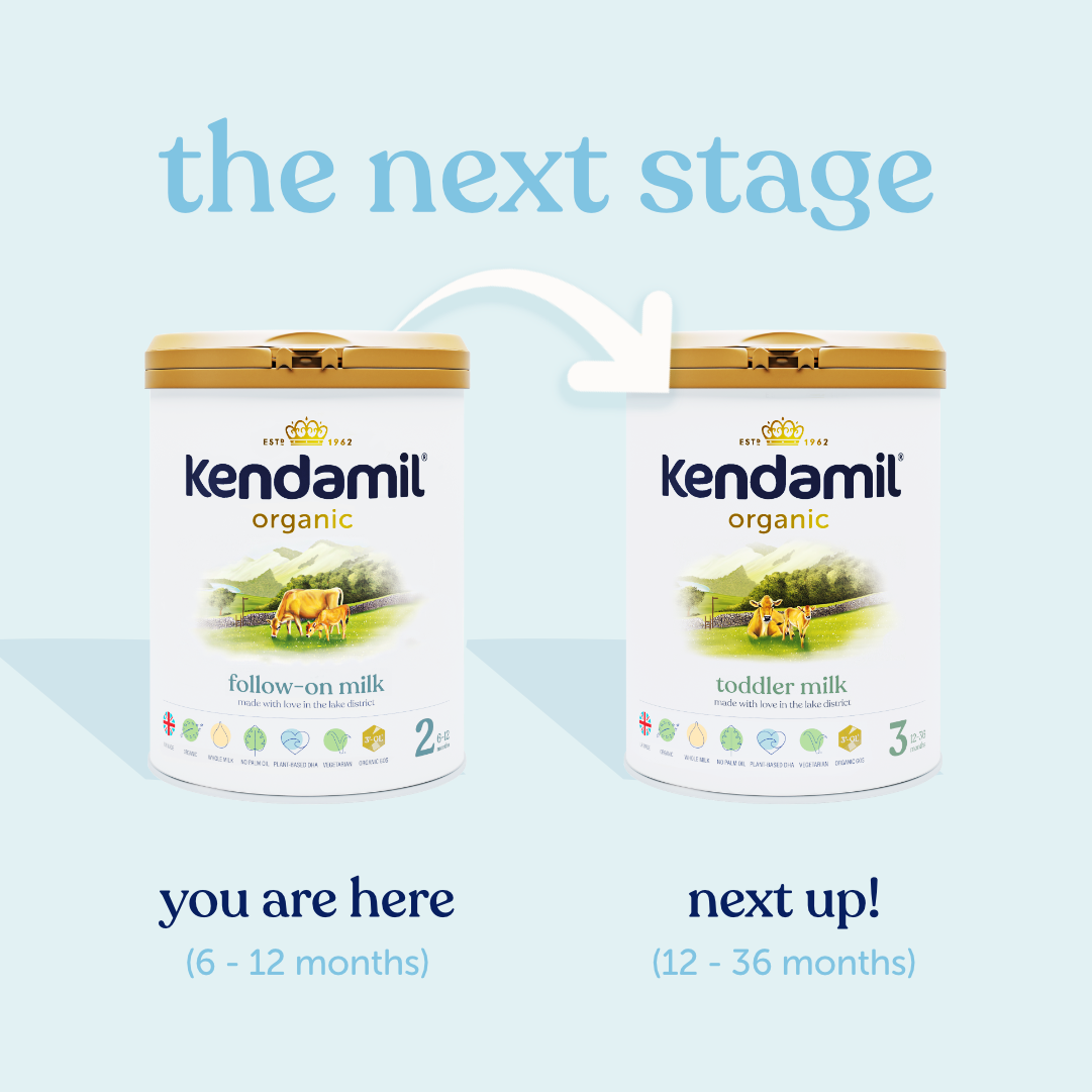 Kendamil Organic Stage 2 Followon Milk Formula From 6 to 12 Months 800g Kendamil Yallatoys
