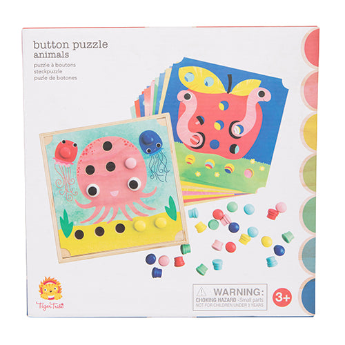 Buy Tiger Tribe Button Puzzle Animals | Yallatoys.com