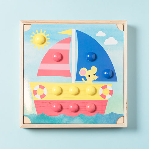 Buy Tiger Tribe Button Puzzle Animals | Yallatoys.com