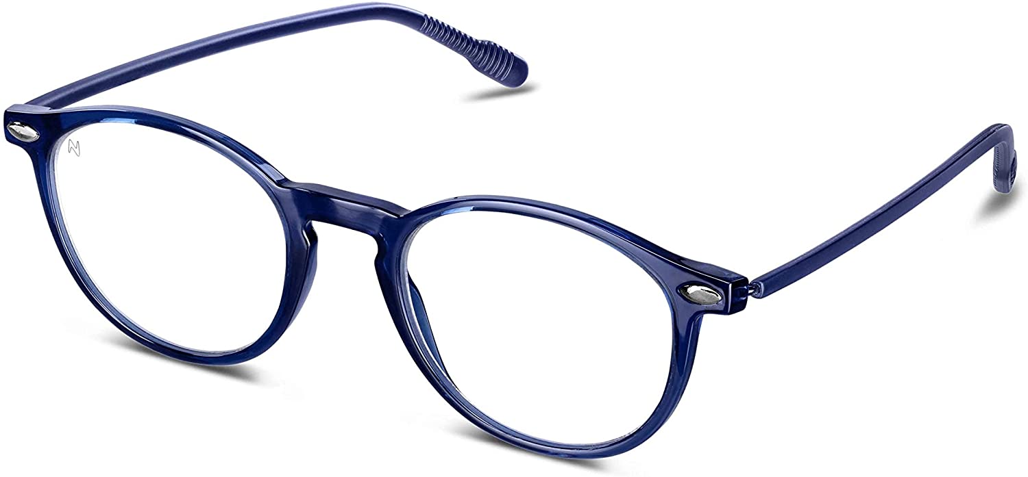 Buy Nooz Blue Light Blocking Round Shape Sunglasses Navy Blue 3-6 years | Yallatoys.com