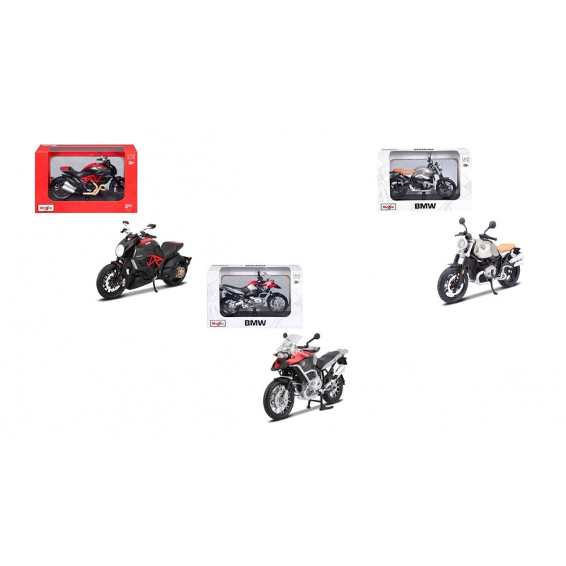 Buy Maisto Motorcycles with Stand(Sold Separately Subject to Availability) | Yallatoys.com