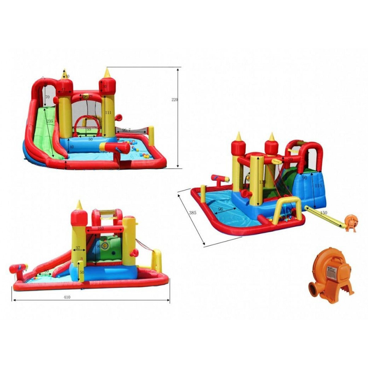 Buy Happy Hop Jump and Splash Funland | Yallatoys.com