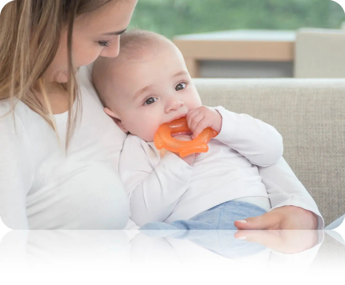 Kidsme Water Filled Soother Orange Kidsme Yallatoys