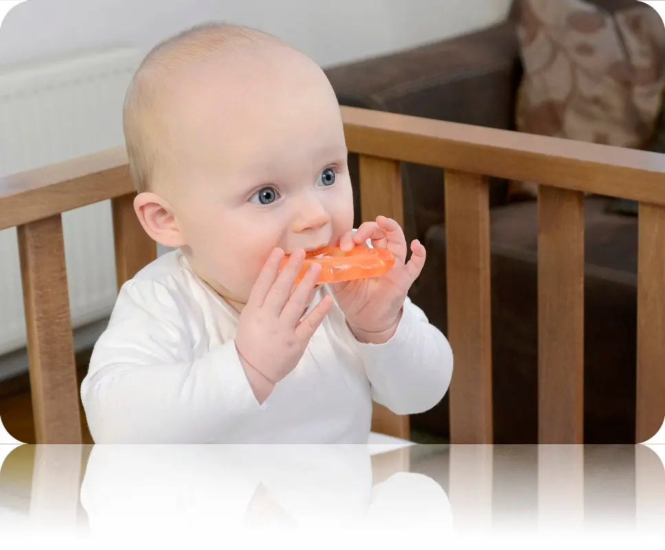 Kidsme Water Filled Soother Orange Kidsme Yallatoys
