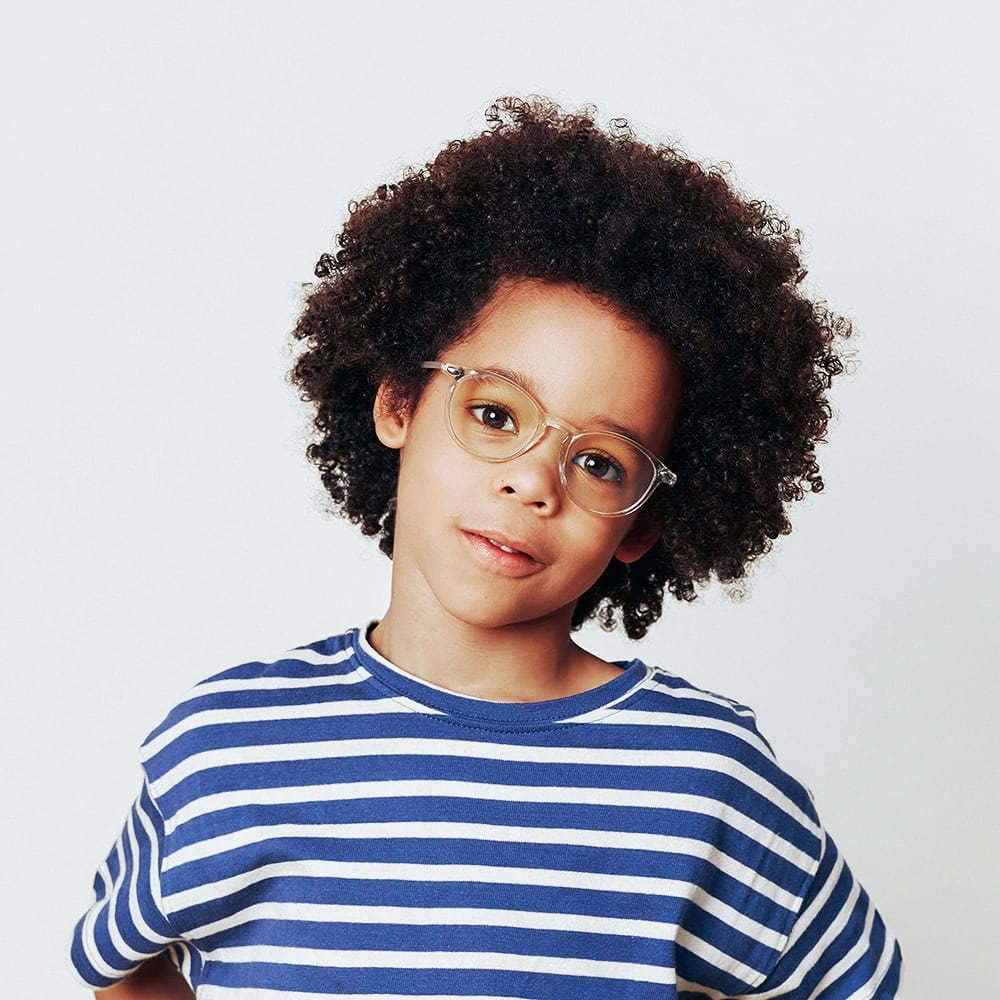Buy Nooz Blue Light Blocking Round Shape Sunglasses Crystal 3-6 years | Yallatoys.com