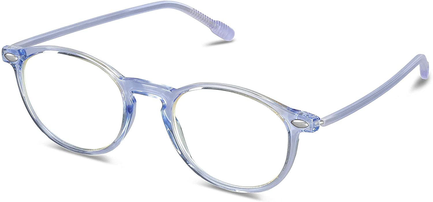 Buy Nooz Blue Light Blocking Round Shape Sunglasses Light Blue 3-6 years | Yallatoys.com