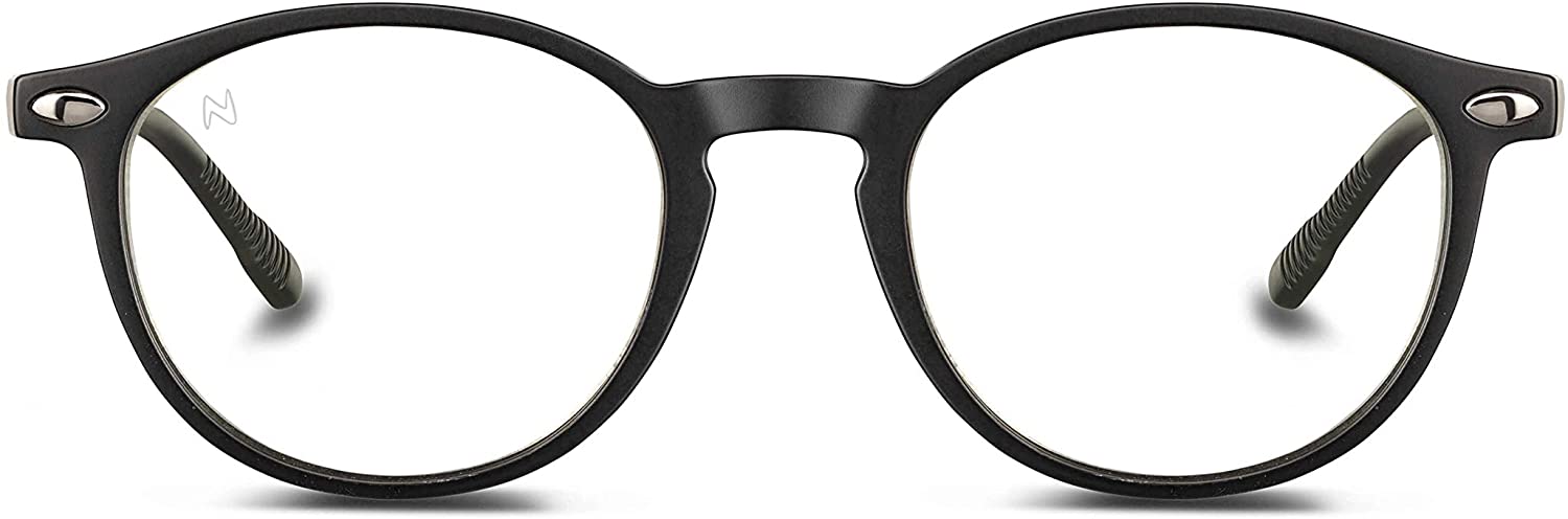 Buy Nooz Blue Light Blocking Round Shape Sunglasses Black 3-6 years | Yallatoys.com