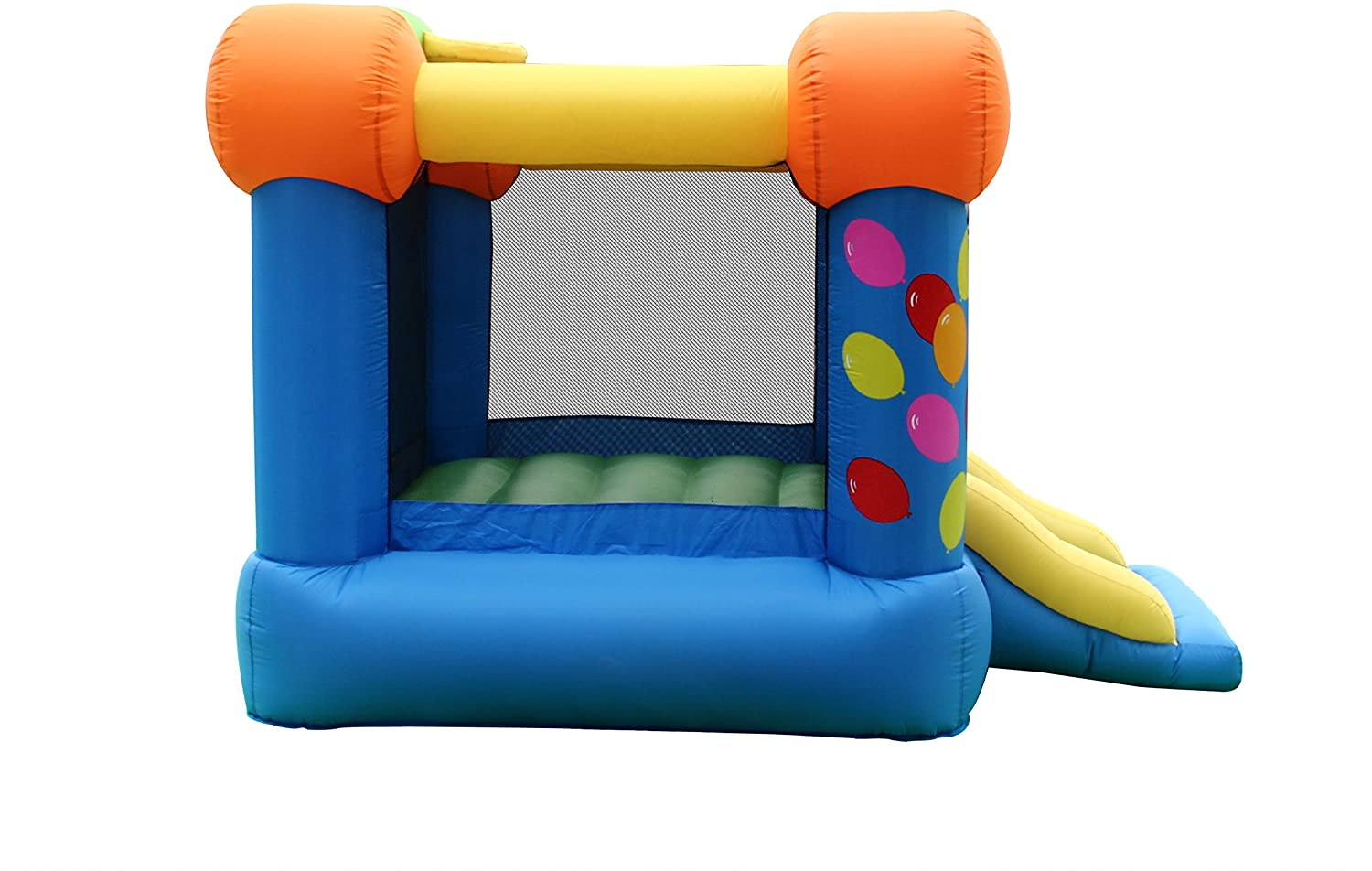 Buy Happy Hop Party Slide And Hoop Bouncer | Yallatoys.com