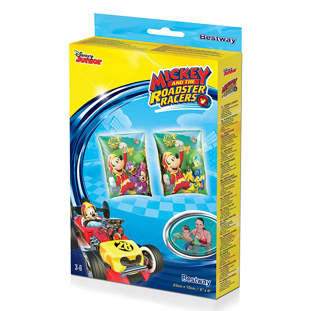 Buy Bestway Mickey and the Roadster Racers Armbands | Yallatoys.com