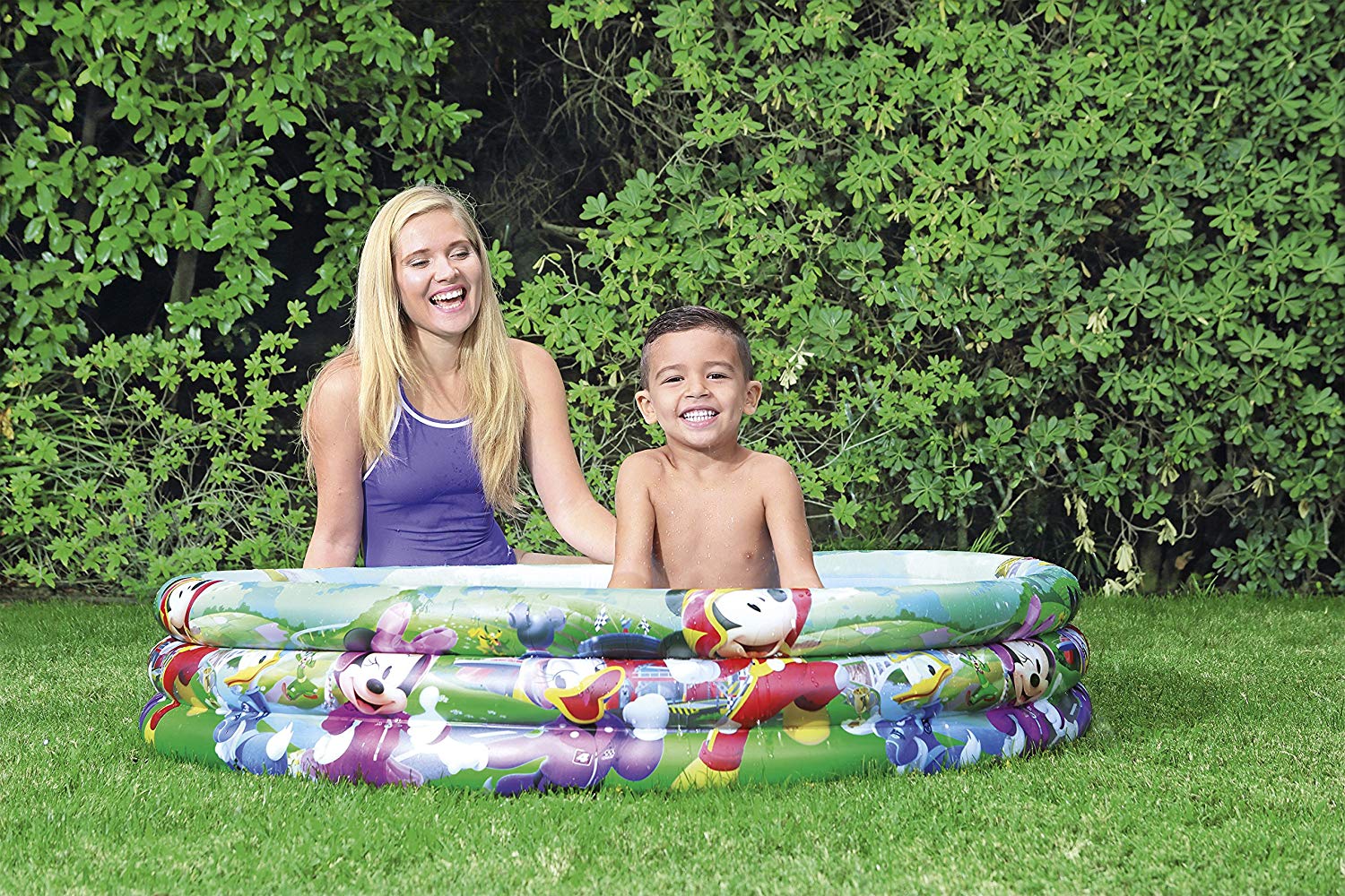 Buy Mmrr ?48" X H10"/?1.22M X H25Cm 3-Ring Pool | Yallatoys.com