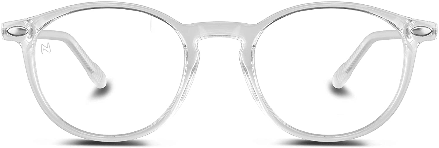 Buy Nooz Blue Light Blocking Round Shape Sunglasses Crystal 6 years and above | Yallatoys.com