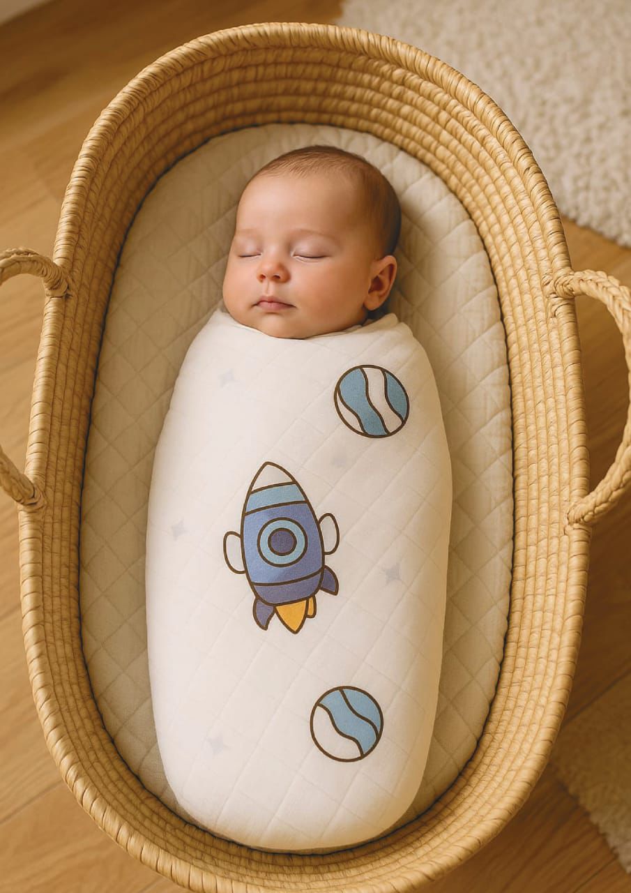 Kinder Valley Little Safari Bamboo Muslin Swaddle Pack of 2 Kinder Valley Yallatoys