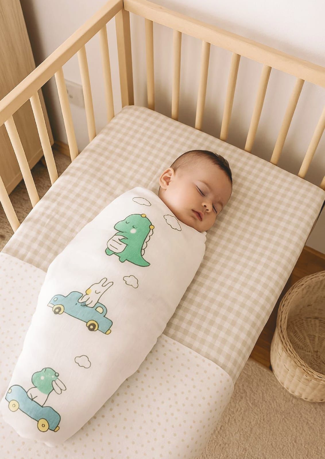 Kinder Valley Animal Prints Bamboo Muslin Swaddle Kinder Valley Yallatoys
