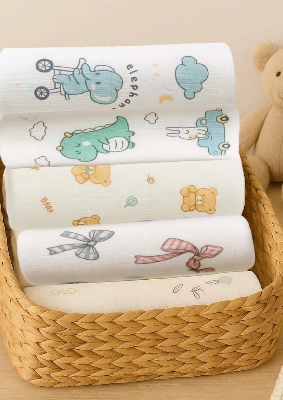 Kinder Valley Animal Prints Bamboo Muslin Swaddle Kinder Valley Yallatoys