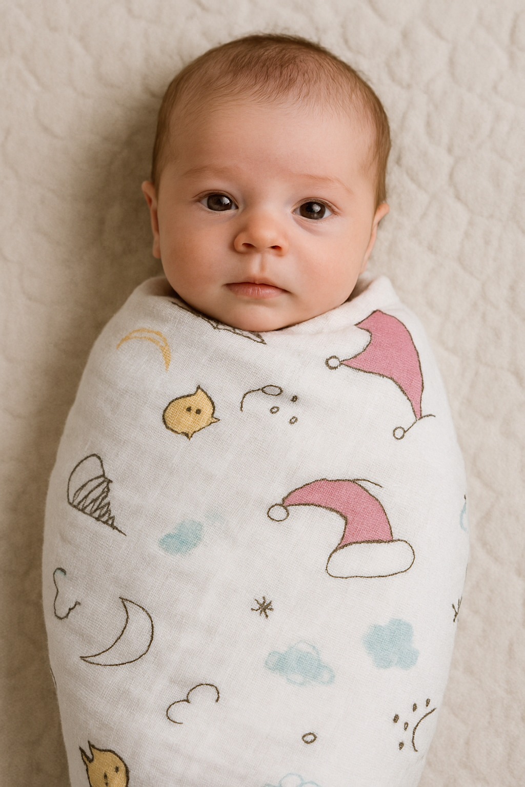 Kinder Valley Bamboo Muslin Grace swaddle Pack of 2 Kinder Valley Yallatoys